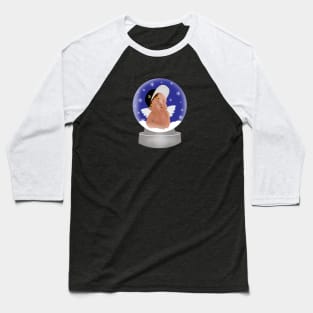 Rasta angel in snow globe Baseball T-Shirt